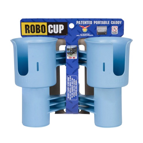 [ROBOCUP] Dual Cup Holder - Light Blue