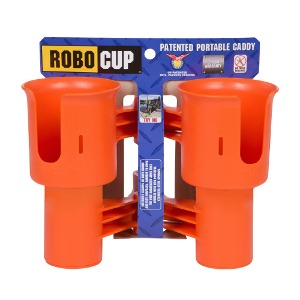 [ROBOCUP] Dual Cup Holder - Orange