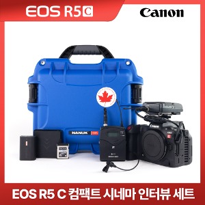 [CANON] EOS R5C 컴팩트 시네마 인터뷰 세트